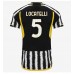 Juventus Manuel Locatelli #5 Kopio Koti Pelipaita 2023-24 Lyhyet Hihat
